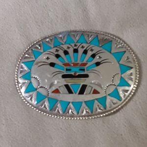 Navajo Belt Buckle